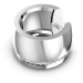 0.30CT Round Cut Diamonds Hoop Earrings