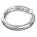 7.10CT Princess Cut Diamonds Hoop Earrings