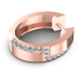 0.50CT Round Cut Diamonds Hoop Earrings