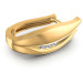0.30CT Round Cut Diamonds Hoop Earrings