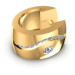 0.50CT Round Cut Diamonds Hoop Earrings
