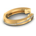 0.40CT Round Cut Diamonds Hoop Earrings