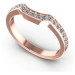 0.25CT Round Cut Diamonds Wedding Bands