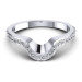 0.35CT Round Cut Diamonds Wedding Band