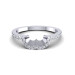 0.30CT Round Cut Diamonds Wedding Band