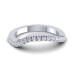 0.30CT Round Cut Diamonds Wedding Band