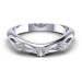 0.10CT Round Cut Diamonds Wedding Bands