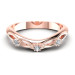 0.10CT Round Cut Diamonds Wedding Bands