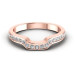 0.25CT Round Cut Diamonds Wedding Bands