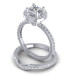 2.00CT Round Cut Diamonds Bridal Set