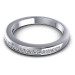 0.45CT Princess Cut Diamonds Wedding Band