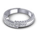 0.35CT Round Cut Diamonds Wedding Band