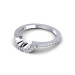 0.30CT Round Cut Diamonds Wedding Band