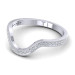 0.20CT Round Cut Diamonds Wedding Band