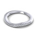 0.15CT Round Cut Diamonds Wedding Band