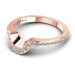 0.35CT Round Cut Diamonds Wedding Band