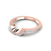 0.30CT Round Cut Diamonds Wedding Band