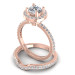 1.00CT Round Cut Diamonds Bridal Set