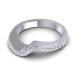 0.45CT Round Cut Diamonds Wedding Band