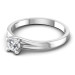0.25CT Round Cut Diamonds Solitaire Ring