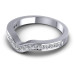 0.35CT Round Cut Diamonds Wedding Bands