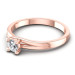 0.25CT Round Cut Diamonds Solitaire Ring