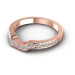 0.25CT Round Cut Diamonds Wedding Bands
