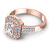 2.22CT Round Cut Diamonds Engagement Rings