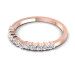 0.35CT Round Cut Diamonds Wedding Band