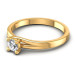 0.25CT Round Cut Diamonds Solitaire Ring