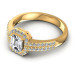 0.75CT Round Cut Diamonds Engagement Rings