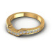 0.25CT Round Cut Diamonds Wedding Bands