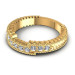0.35CT Round Cut Diamonds Wedding Band