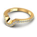 0.35CT Round Cut Diamonds Wedding Band