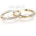 7.00CT Round Cut Diamonds Earring